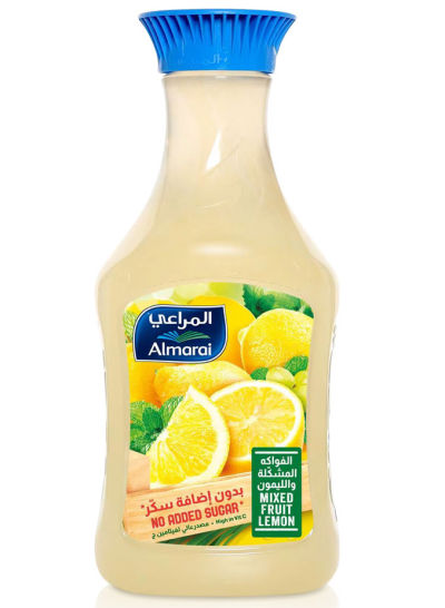 ALMARAI LONG LIFE MIXED FRUIT LEMON JUICE 1.4L