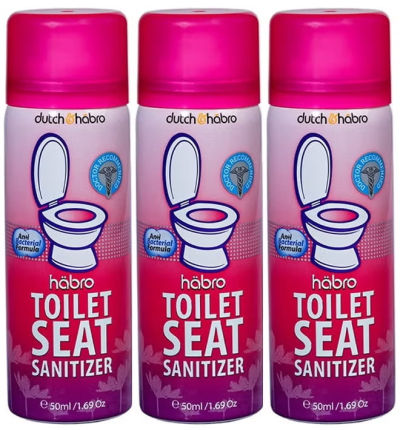 HABRO TOILET SEAT SANITIZER  2XM50ML