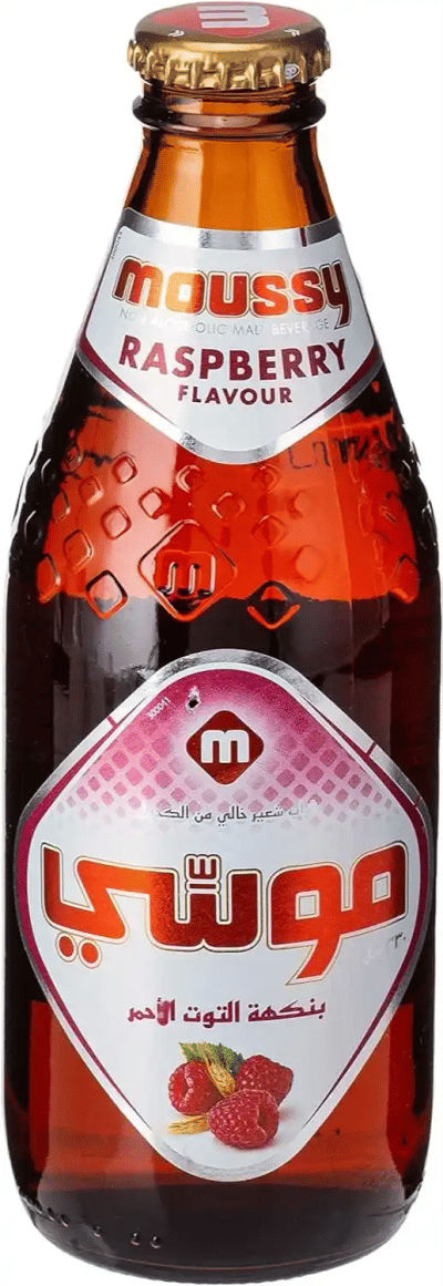 MOUSSY DRINK RASPBERRY 330ML