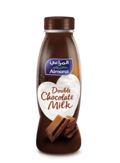 ALMARAI DOUBLE CHOCOLATE MILK 360ML