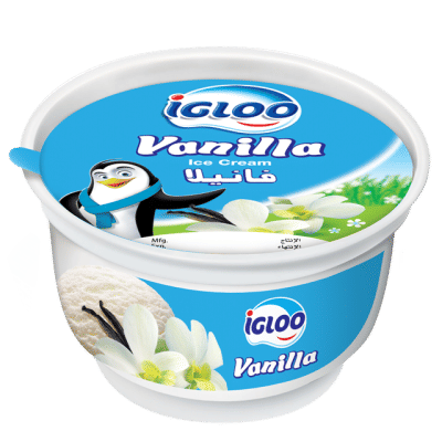 IGLOO VANILLA CUP ICE CREAM 125 ML