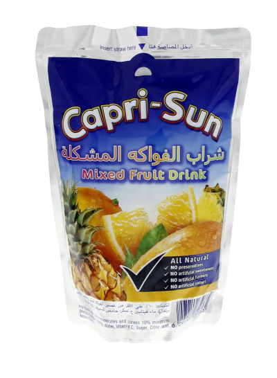 CAPRISUN JUICE MIXED FRUIT 200ML