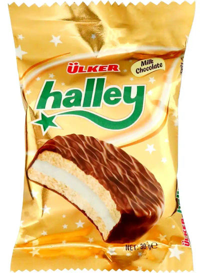 ULKER HALLEY MILK CHOCOLATE 30G