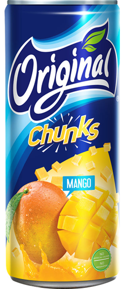 ORIGINAL CHUNKS DRINK MANGO 240ML