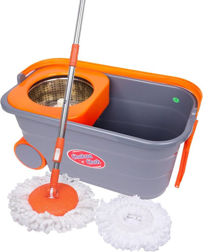 CHAAKZ STEEL SPIN MOP