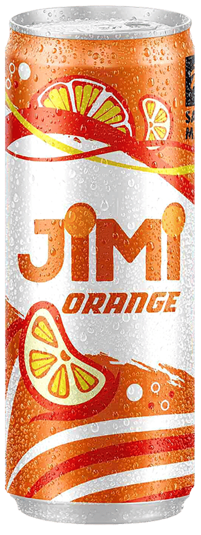 JIMI ORANGE  SPARKLING DRINK 240ML