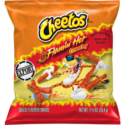 CHEETOS FLAMIN HOT CRUNCHY 35G