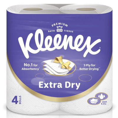 KLEENEX EXTRA DRY 15X4