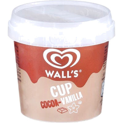 WALL'S CUP ICECREAM COCA-VANILLA 100ML