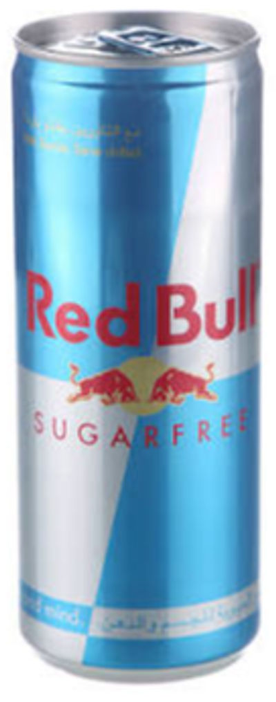 RED BULL ENERGY DRINK CAN SUGAR FREE 250ML
