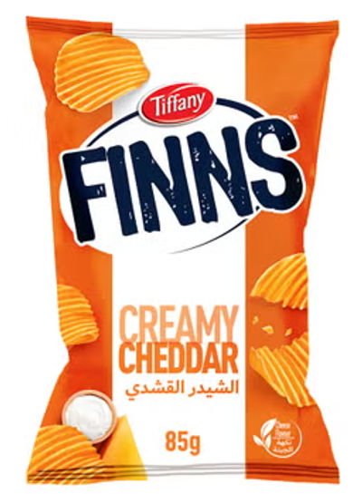 TIFFANY FINNS CHEDDAR 85G