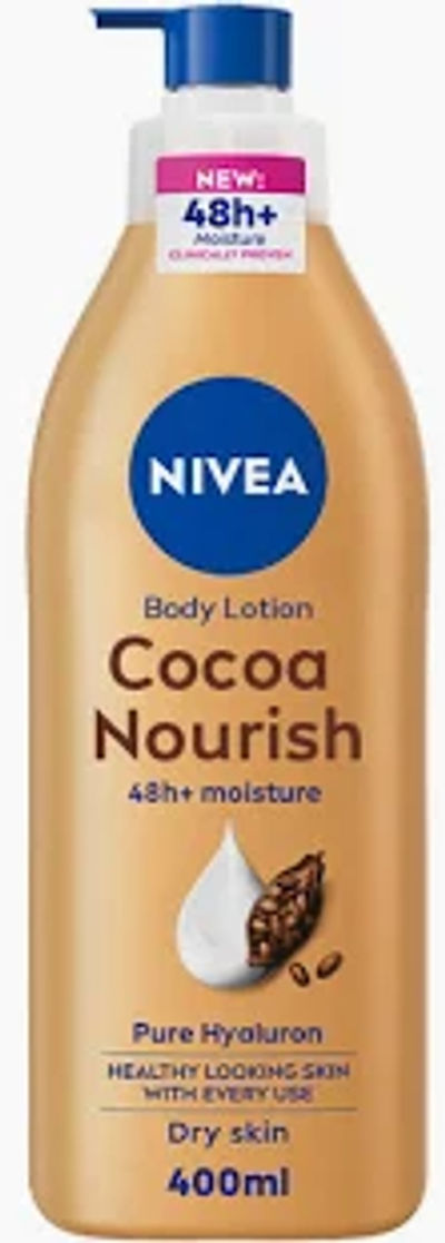 NIVEA COCOA NOURISH LOTION 400ML