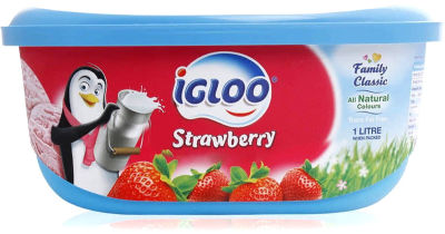 IGLOO STRAWBERRY 1 LTR