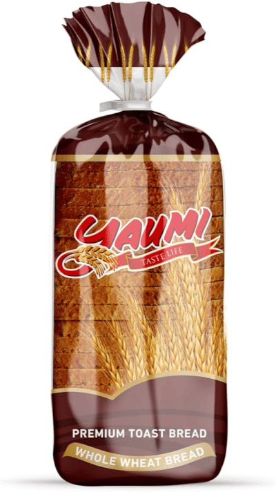 YAUMI BROWN BREADWHOLE WHEAT TOAST 550 G