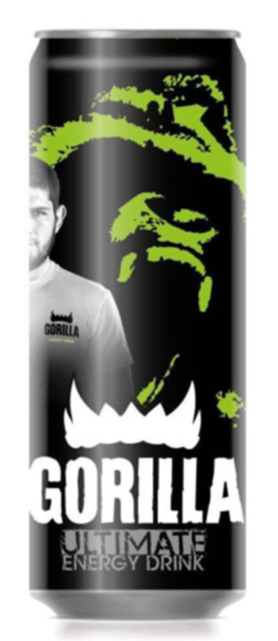 GORILLA ULTIMATE ENERGY DRINK BLACK 500ML