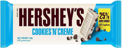 HERSHEY'S COOKIES CREME 40G