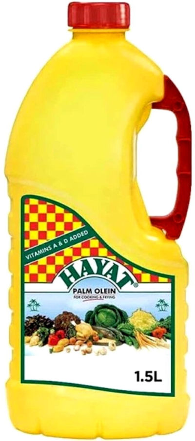 HAYAT PALM OLEIN VEGETABLE OIL 1.5 L