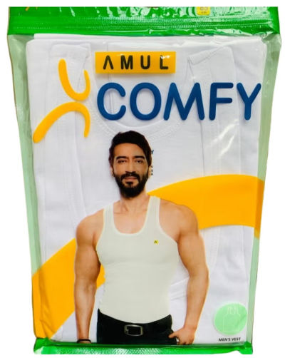 AMUL COMFY MENS VEST 3XL 105CM
