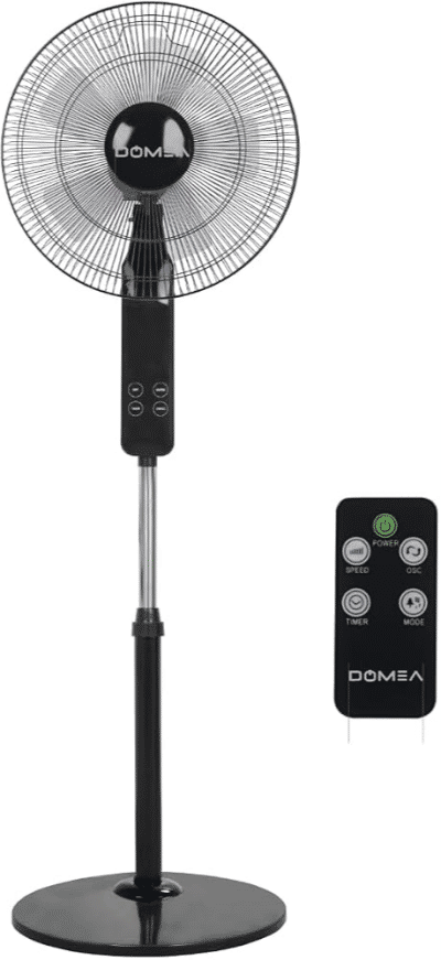 DOMEA STAND FAN WITH REMORT HF141