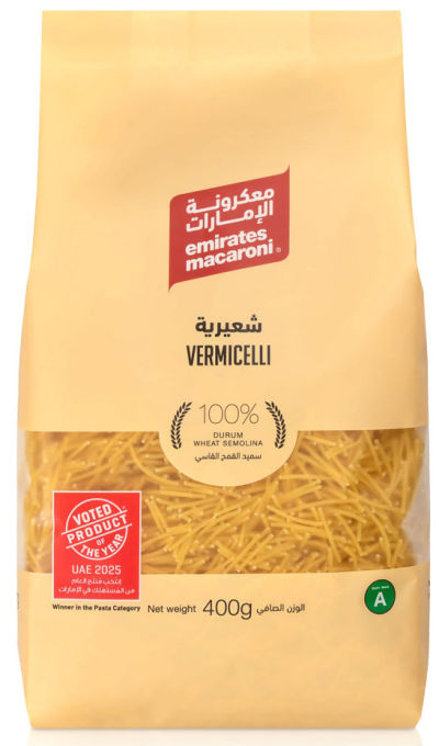 EMIRATES MACARONI VERMICELLI PASTA VEGETARIAN 400G
