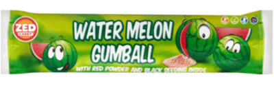 ZED CANDY WATERMELON GUMBALL 35G