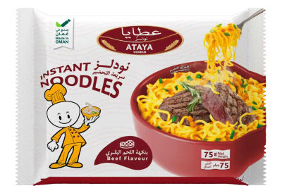 ATAYA INSTANT NOODLES BEEF FLAVOUR 75G