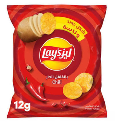 LAYS POTATO CHIPS CHILLI 11G