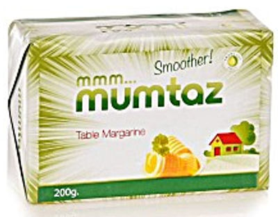 MUMTAZ TABLE MARGARINE SALTED 200G