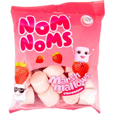 NOM NOMS STRBRRY MRSHMLOW 150G
