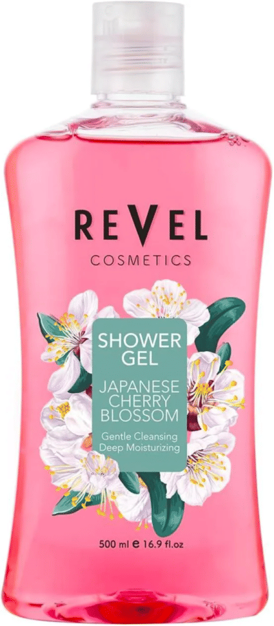 REVEL SHOWER GEL JAPANESE CHERRY BLOSSOM 500ML