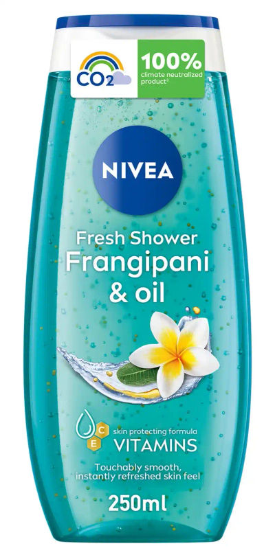 NIVEA SHOWER GEL FRANGIPANI 250ML