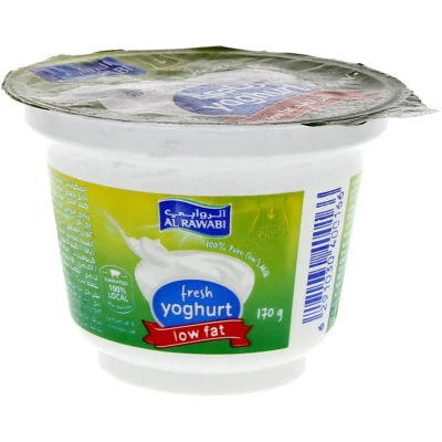 AL RAWABI FRESH LOW FAT YOGURT 170G