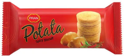 PRAN POTATA SPICY BISCUIT 100G