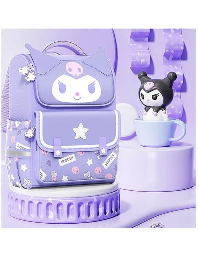 Sanrio Kuromi School Bag Purple  Color