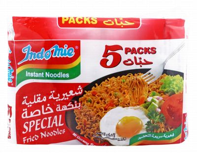 INDOMIE INSTANT MI GORENG SPECIAL FRIED NOODLES (85G ×5)
