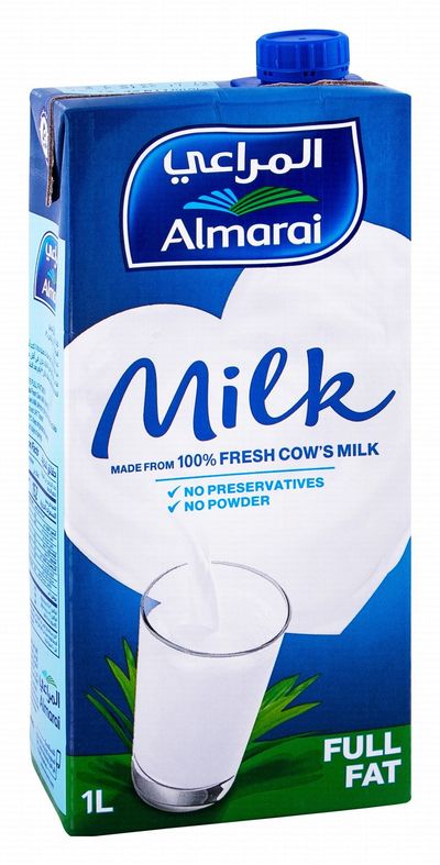 ALMARAI UHT FULL FAT MILK 1 LTR