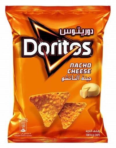 DORITOS NACHO CHEESE TORTILLA CHIPS 195G