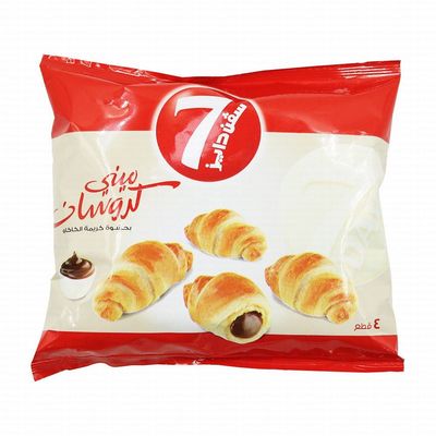 7 DAYS MINI CROISSANTS FILLED WITH COCOA CREAM (4 PCS)7 DAYS MINI CROISSANTS FILLED WITH COCOA CREAM (4 PCS)