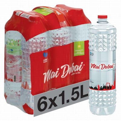 MAI DUBAI WATER (6X1.5L) LOW SODIUM (PACK)