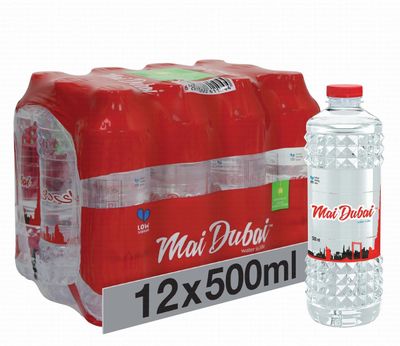MAI DUBAI WATER (12X500ML) LOW SODIUM (PACK)