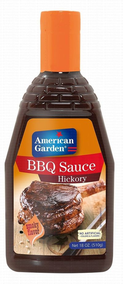 AMERICAN GARDEN HICKORY BARBECUE SAUCE SMOKY FLAVOR 510G