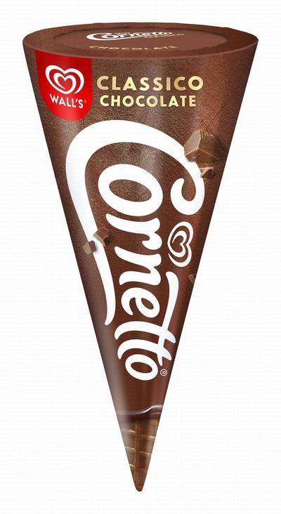 CORNETTO CLASSICO CHOCOLATE ICE CREAM CONE 125ML