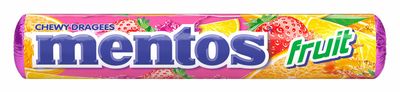 MENTOS CHEWY DRAGEES FRUIT FLAVOR 30GMS