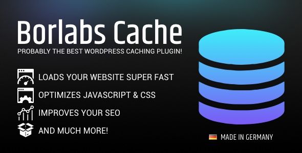 Borlabs Cache v1.6.3 - WordPress Caching Plugin