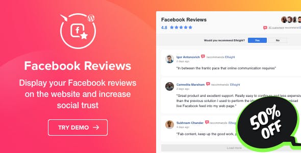 Facebook Reviews v1.2.3 - Facebook Reviews plugin