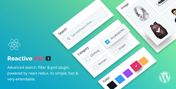 Reactive Pro v4.0.9 - Advanced Search Filter Map & Grid