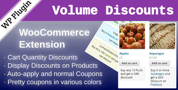 WooCommerce Volume Discount Coupons v1.7.0