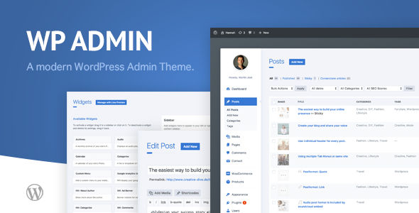 wphave Admin v2.3 - A clean and modern WordPress Admin Theme