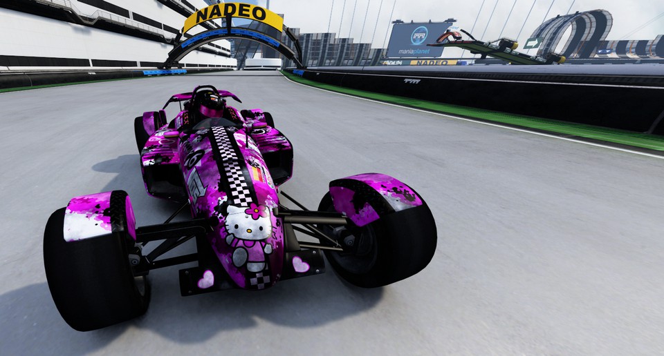 Dark Kitty Camo stadium car screenshot ingame number 1