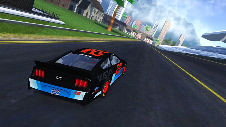 Ford Mustang Nascar Logano Drift screenshot ingame number 3